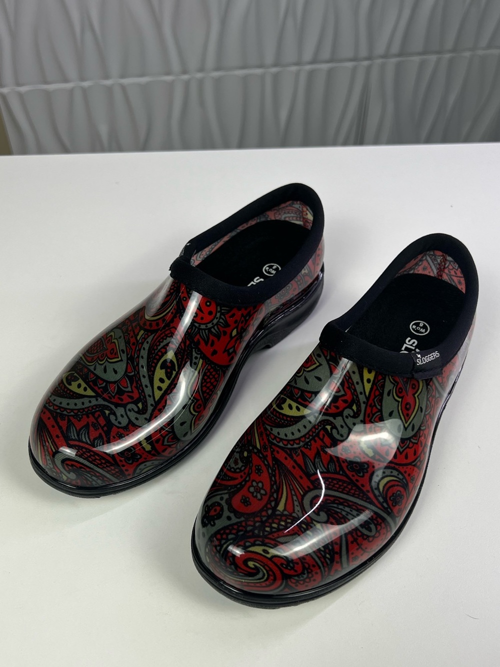 Sloggers Paisley Garden Shoe - Size 8 - BRAND NEW